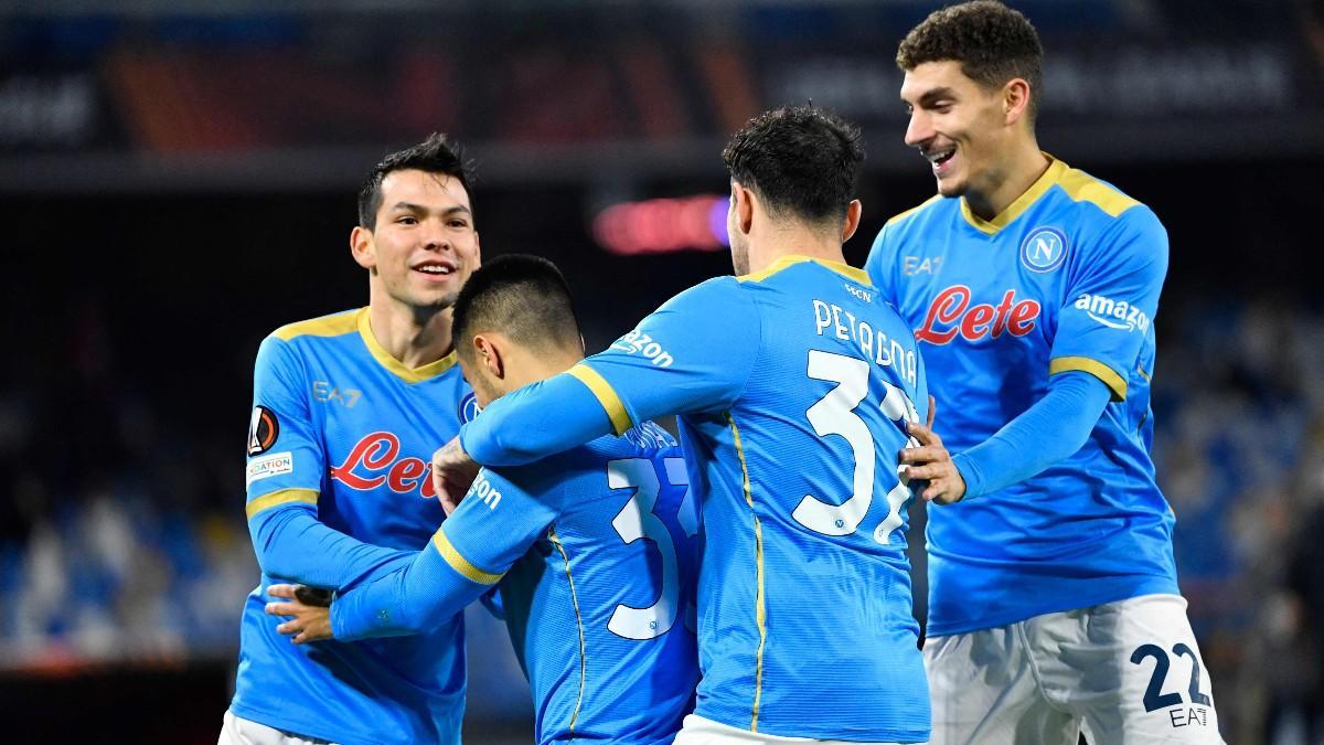 Resumen, goles y highlights del Nápoles 3-2 Leicester de la jornada 6 de la Europa League
