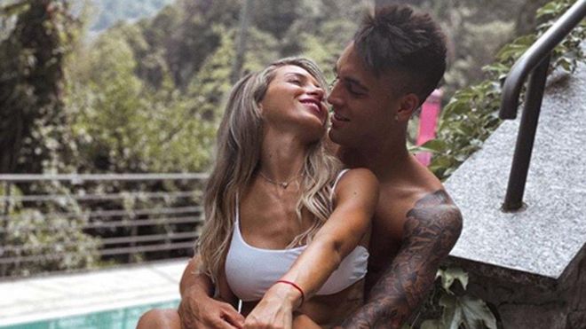 Lautaro, junto a su pareja Agustina Lautaro, junto a su pareja Agustina