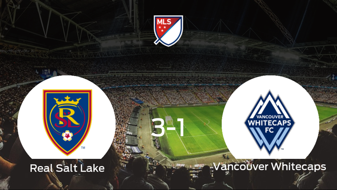 El Real Salt Lake vence 3-1 al Vancouver Whitecaps El Real Salt Lake vence 3-1 al Vancouver Whitecaps