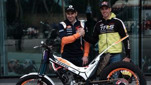 Bou y Raga, en la presentación del Trial Indoor de Barcelona Bou y Raga, en la presentación del Trial Indoor de Barcelona