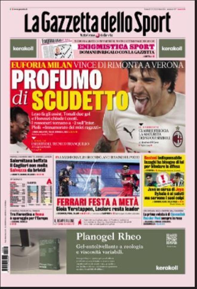 Las portadas de la prensa deportiva de este lunes