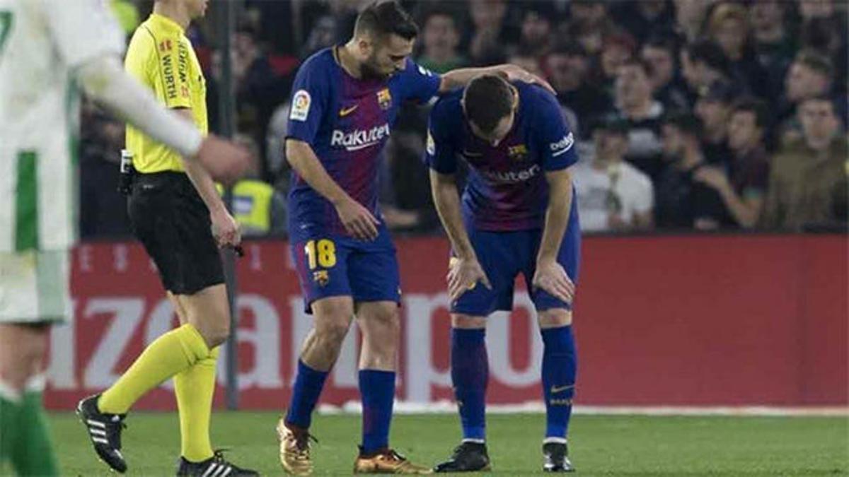 LALIGA | Betis - FC Barcelona (0-5): La lesión de Vermaelen