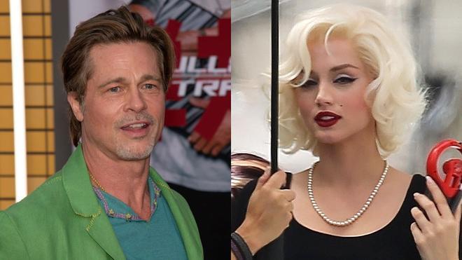Brad Pitt defiende a Ana de Armas como Marilyn en ‘Blonde’