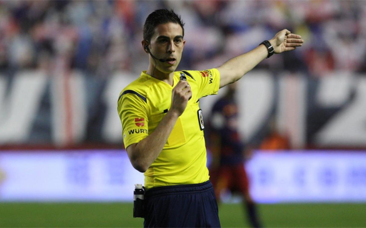 Vicandi Garrido pitará el CeltaFC Barcelona