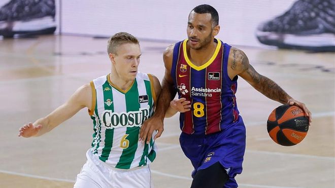 Adam Hanga, en el partido ante el Betis en el Palau Adam Hanga, en el partido ante el Betis en el Palau