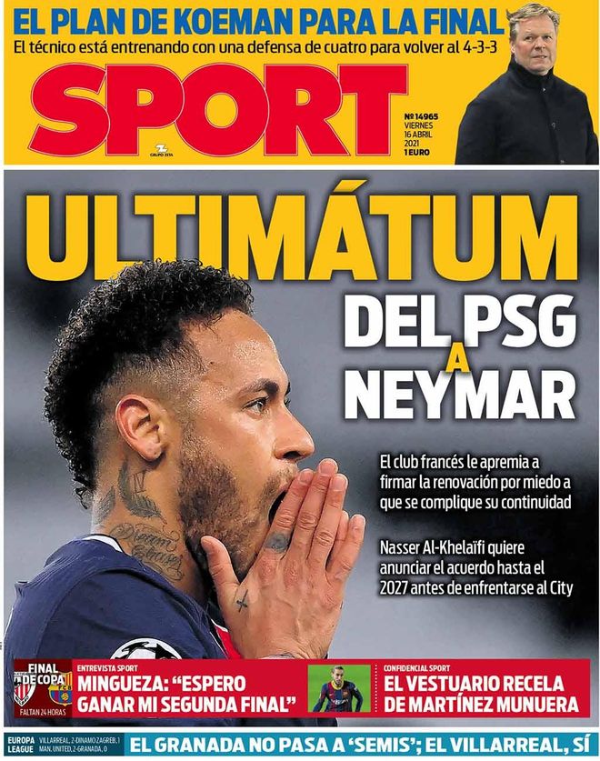 Esta es nuestra portada de hoy Esta es nuestra portada de hoy