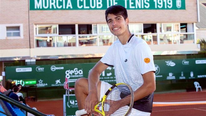Alcaraz, con ganas de debutar en el Barcelona Open Banc Sabadell Alcaraz, con ganas de debutar en el Barcelona Open Banc Sabadell