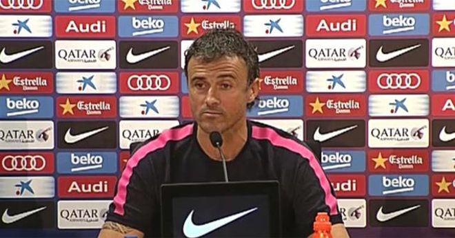 Luis Enrique atendió a los medios en la previa del Real Madrid-Barça Luis Enrique atendió a los medios en la previa del Real Madrid-Barça