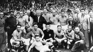 Italia repitió su éxito cuatro años después en el Mundial de Francia 1938