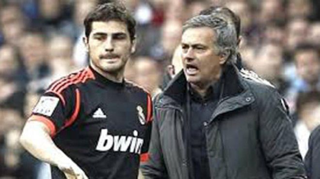 La relación de Casillas con Mourinho fue, en momentos, tormentosa La relación de Casillas con Mourinho fue, en momentos, tormentosa