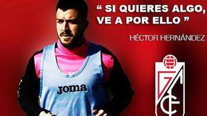 Héctor Hernández jugará en el Granada hasta junio