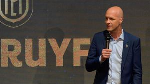 Jordi Cruyff, durante un acto Jordi Cruyff, durante un acto