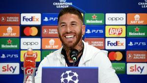 Sergio Ramos, en rueda de prensa