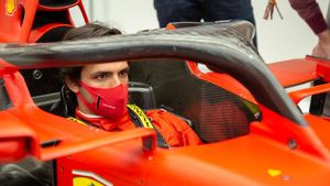 Sainz ya se prueba en el Ferrari Sainz ya se prueba en el Ferrari