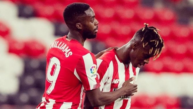 Nico Williams debuta en el Athletic junto a su hermano Nico Williams debuta en el Athletic junto a su hermano