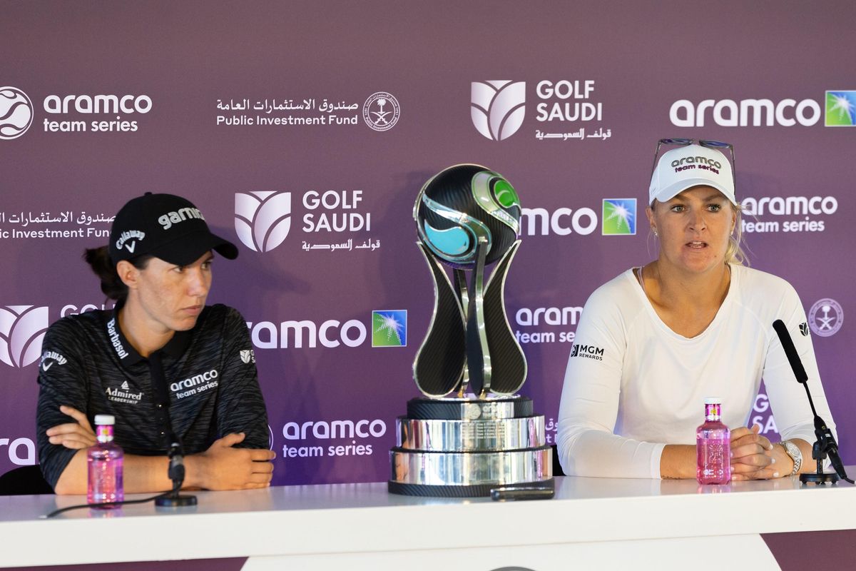 Carlota Ciganda y Anna Nordqvist, dos de las estrellas europeas en el Aramco Team Series en Sotogrande Carlota Ciganda y Anna Nordqvist, dos de las estrellas europeas en el Aramco Team Series en Sotogrande