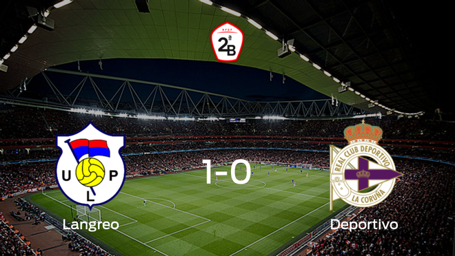 El Langreo vence 1-0 en su estadio frente al Deportivo El Langreo vence 1-0 en su estadio frente al Deportivo