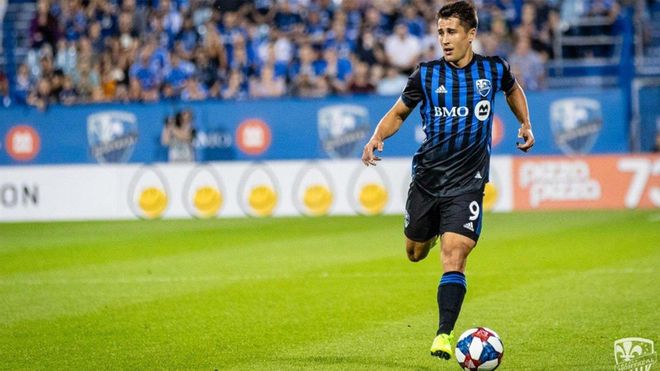 Bojan Krkic, con la camiseta del Montreal Impact Bojan Krkic, con la camiseta del Montreal Impact