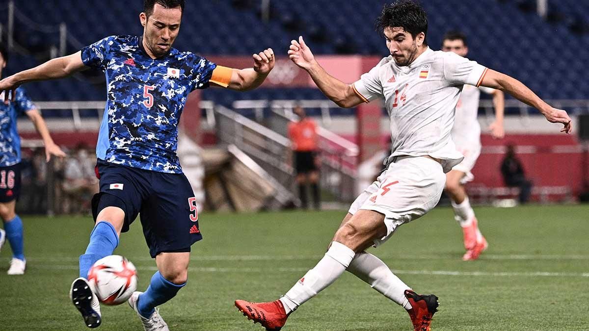 Soler, durante el Japón-España Soler, durante el Japón-España