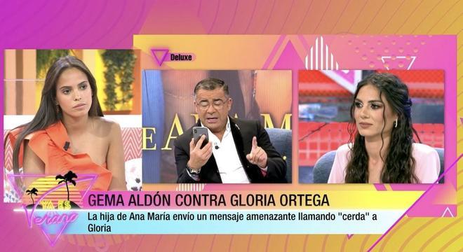 Gloria Camila se defiende de las palabras de Gema Aldón: «Lo que tenga que pasar, que sea en casa, no en un plató»