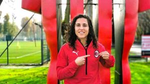 Vero Boquete, con 33 años, fichó por el Milan el pasado 15 de noviembre Vero Boquete, con 33 años, fichó por el Milan el pasado 15 de noviembre