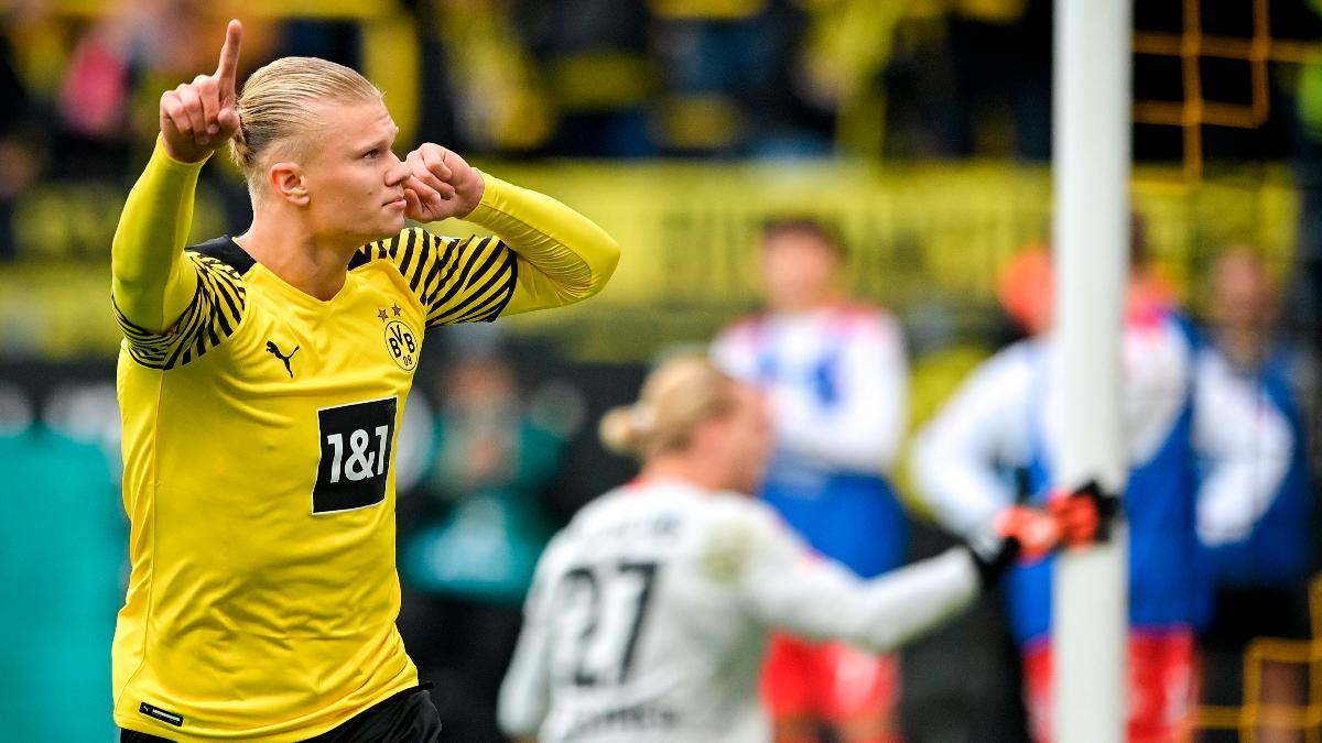 Haaland, jugador del Borussia Dortmund
