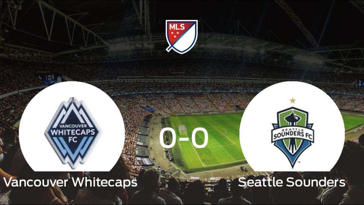 Empate 0-0 entre Vancouver Whitecaps y Seattle Sounders
