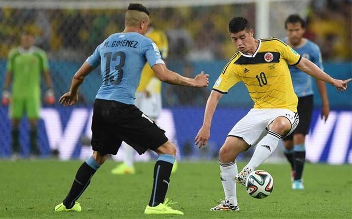 El De James A Uruguay Mejor Gol Del Mundial Mundial Futbol Sport