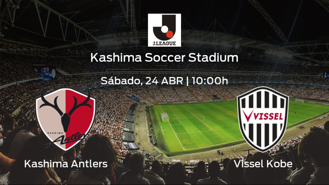 Previa del partido: el Kashima Antlers recibe al Vissel Kobe Previa del partido: el Kashima Antlers recibe al Vissel Kobe