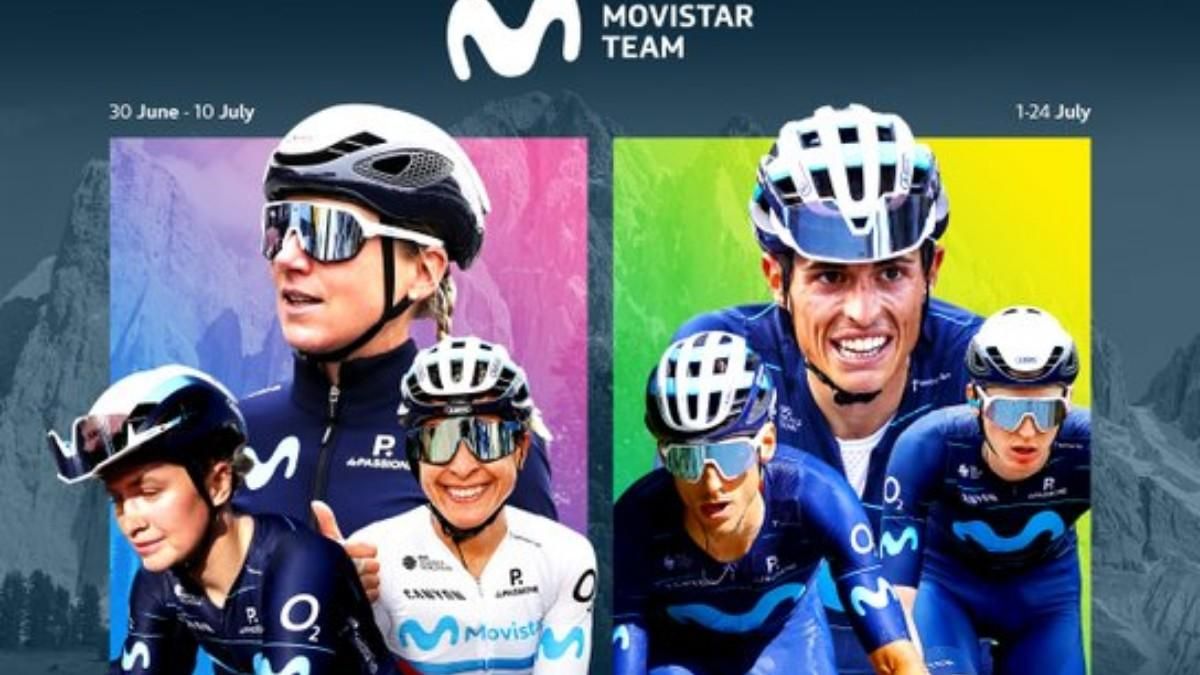 Movistar Team afronta dos grandes retos para iniciar julio Movistar Team afronta dos grandes retos para iniciar julio