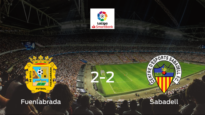 El CF Fuenlabrada y el Sabadell empatan en el Estadio Fernando Torres (2-2) El CF Fuenlabrada y el Sabadell empatan en el Estadio Fernando Torres (2-2)