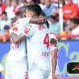 Los jugadores del Toluca celebran su victoria