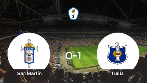 El Tuilla vence 0-1 en casa del San Martín El Tuilla vence 0-1 en casa del San Martín