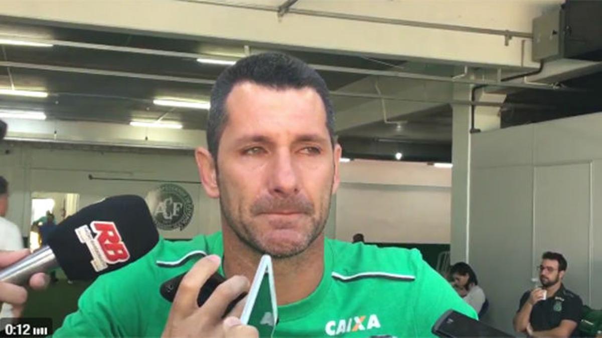 Nivaldo dijo adiós entre lágrimas