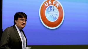 Theodoridis, Secretario General de la UEFA