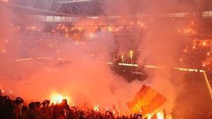 El estadio del Galatasaray presentará un lleno para recibir la visita del FC Barcelona