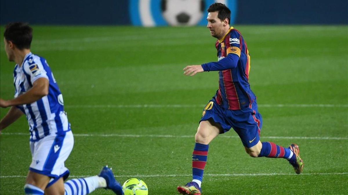 Messi, 300 victorias en el Camp Nou