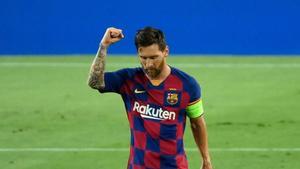 El VAR anula el segundo gol de Messi (EN)