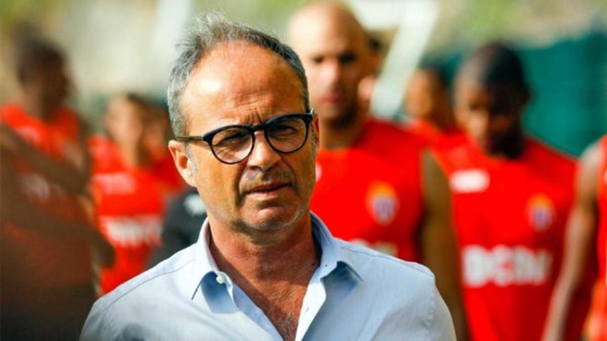 Luis Campos, durante su estancia en el Mónaco Luis Campos, durante su estancia en el Mónaco