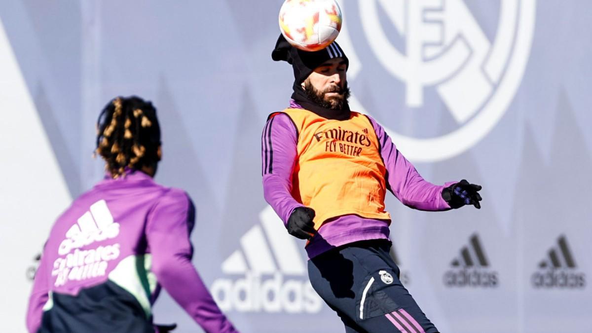 Tchouaméni y Hazard regresaron al grupo, pero no jugarán el derbi Tchouaméni y Hazard regresaron al grupo, pero no jugarán el derbi