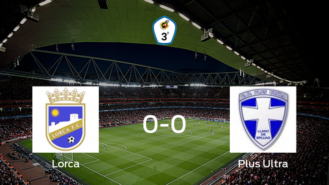 El Lorca y el Plus Ultra concluyen su enfrentamiento en el Francisco Artés Carrasco sin goles (0-0) El Lorca y el Plus Ultra concluyen su enfrentamiento en el Francisco Artés Carrasco sin goles (0-0)
