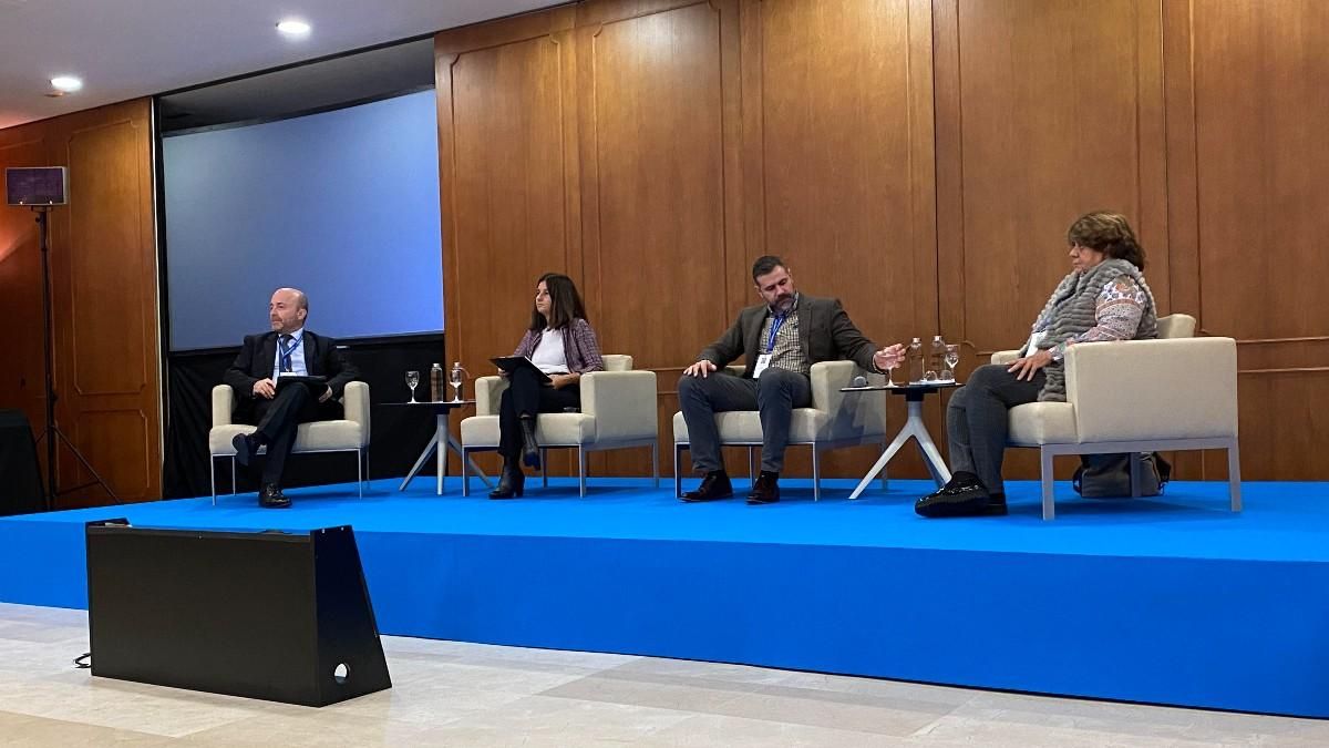 Maite Laporta, en el Congreso Mundial de Turismo Deportivo Maite Laporta, en el Congreso Mundial de Turismo Deportivo