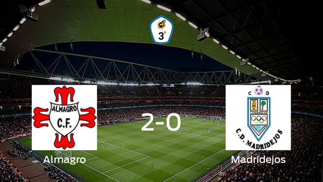 El Almagro consigue la victoria en casa frente al Madridejos (2-0) El Almagro consigue la victoria en casa frente al Madridejos (2-0)
