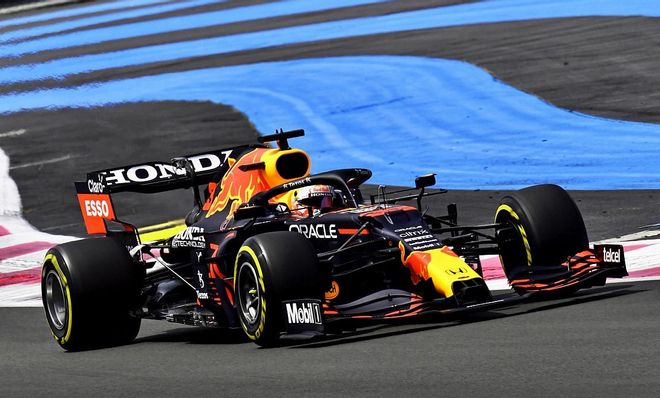 Max Verstappen, el más rápido en los Libres 3 de Francia Max Verstappen, el más rápido en los Libres 3 de Francia