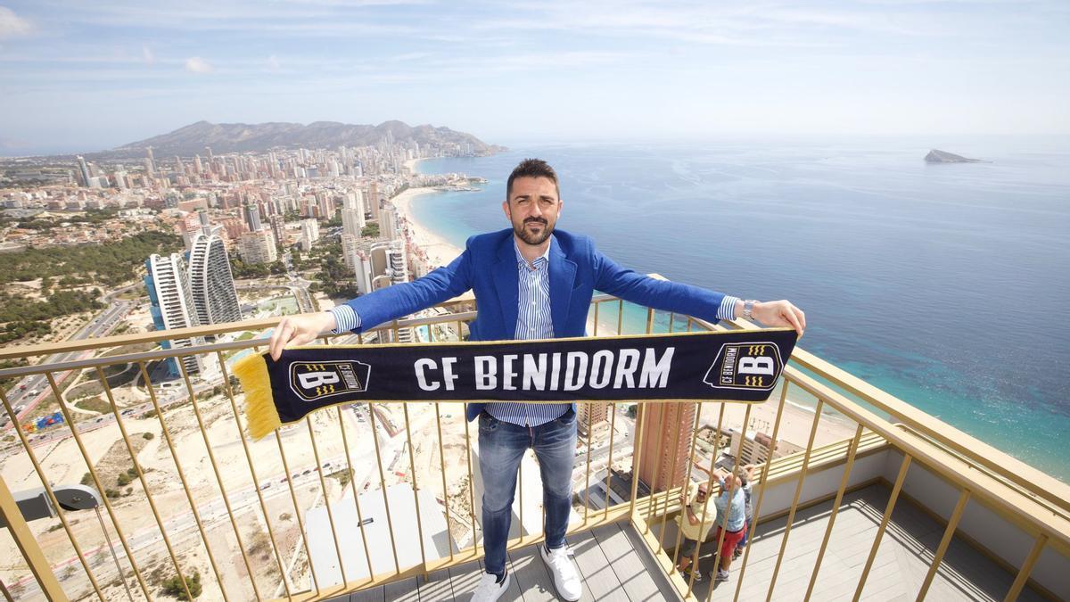 Fútbol regionales |  David Villa: “Haremos crecer al CF Benidorm con paciencia”
