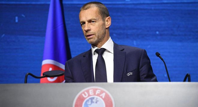 El presidente de la UEFA, Aleksander Ceferin. El presidente de la UEFA, Aleksander Ceferin.