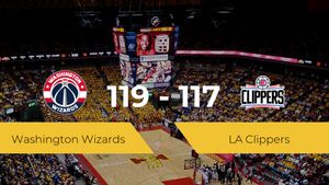 Washington Wizards logra la victoria frente a LA Clippers por 119-117 Washington Wizards logra la victoria frente a LA Clippers por 119-117