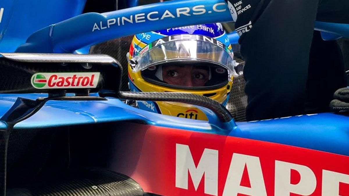 Fernando Alonso, en Sochi Fernando Alonso, en Sochi