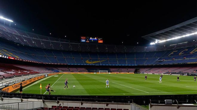 Imagen del Camp Nou esta temporada Imagen del Camp Nou esta temporada