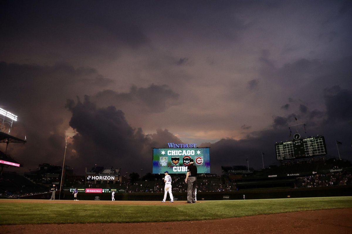 Los Rockies y los Cubs se fueron a la décima entrada. Los Rockies y los Cubs se fueron a la décima entrada.
